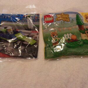 Lego Bundle-Animal Crossing & Racecar. New in packages